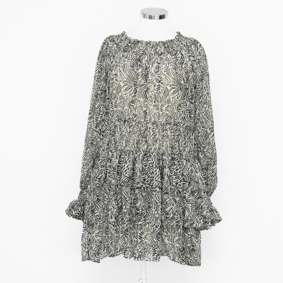 Cinq a Sept - Janelle Mini Ruffle Dress - Picture 2 of 16